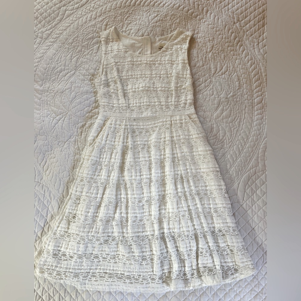Matilda Jane Cream Lace Midi Dress